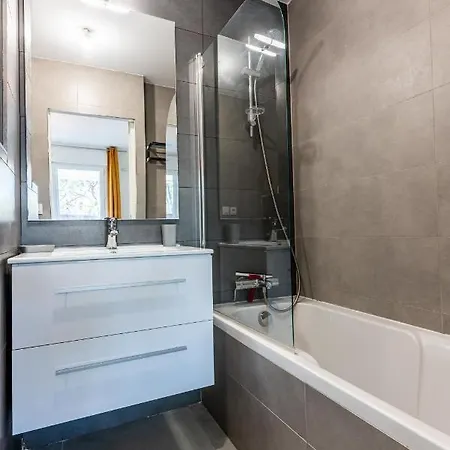 شقة Climatise Les Pieds Dans L'eau Pour 6 Personnes Avec 1 Parentale, 1 Double Et 1 Mini Piscine Sur Le Toit Clim Garage